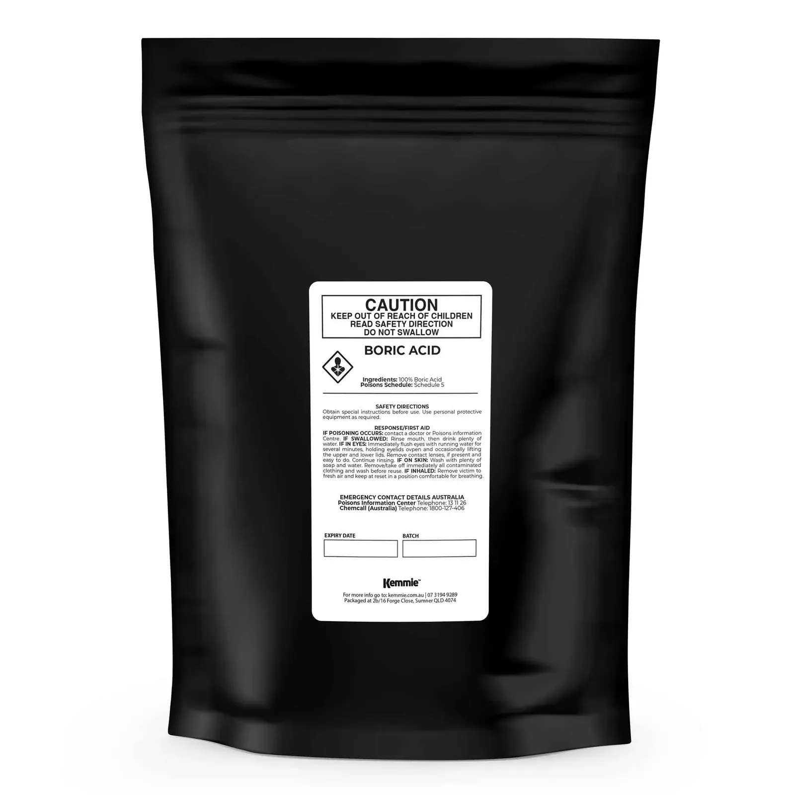 100g Boric Acid Powder High Purity Fully Soluble Granule Pest Ant Cockroaches Price