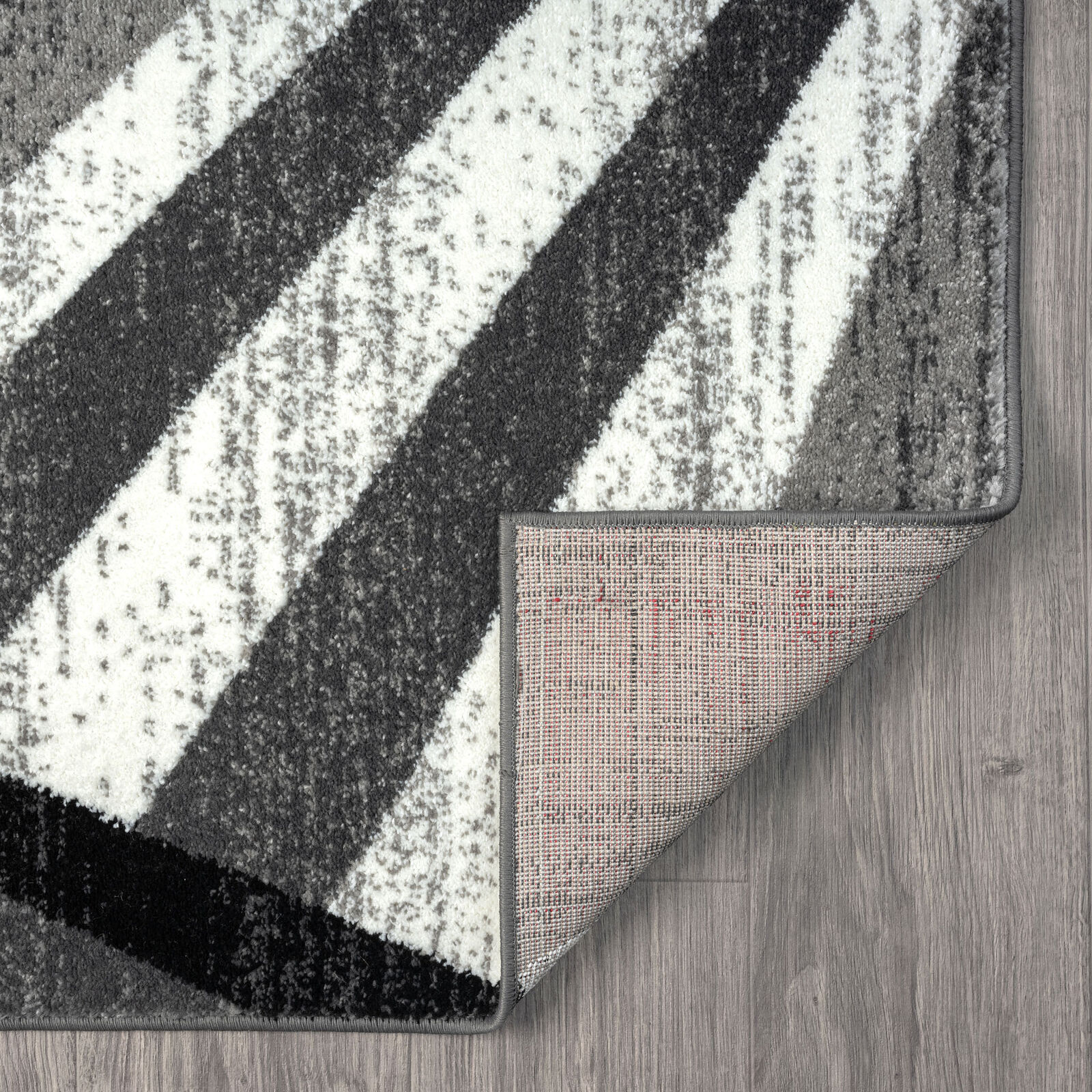 Adore Geometric Textural Rug - Grey - 200x290 Price