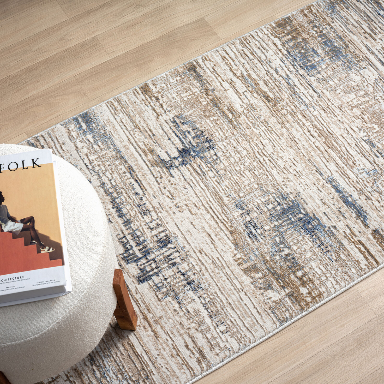 Grande Jacquard Rug - Stone - 80x300 Price
