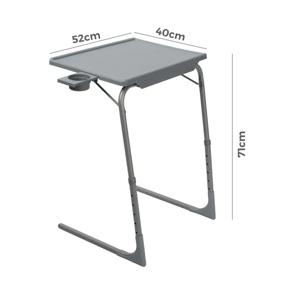 Anywhere Laptop Pro Desk in Silver Grey Price