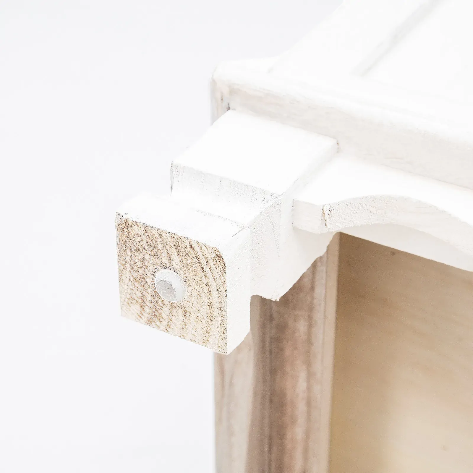 Bedside Table 2 Drawer Vintage Side Table Storage Cabinet Bedroom LYDIA WHITE Price