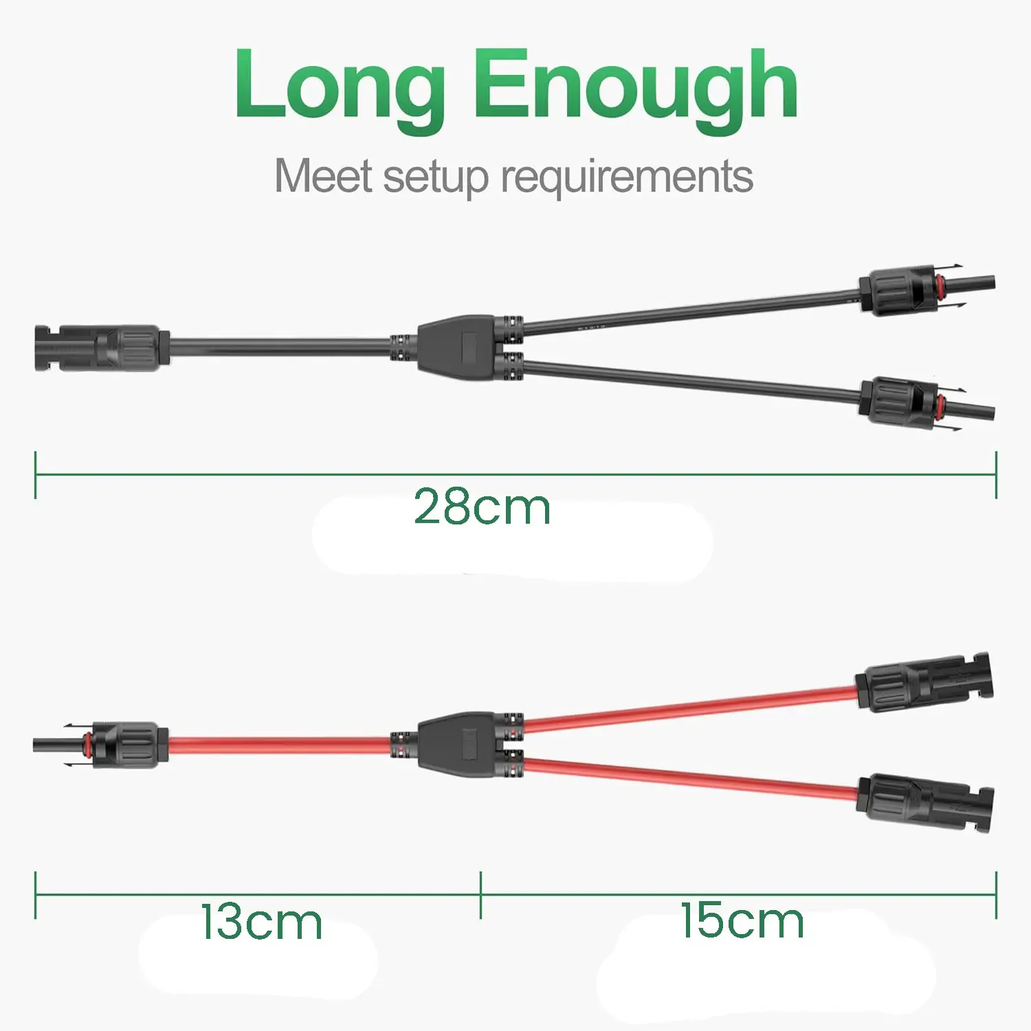 1 Pair Solar Connector Y Branch Parallel Adapter Cable Solar Panel Connectors Wire Plug Solar Panel Price