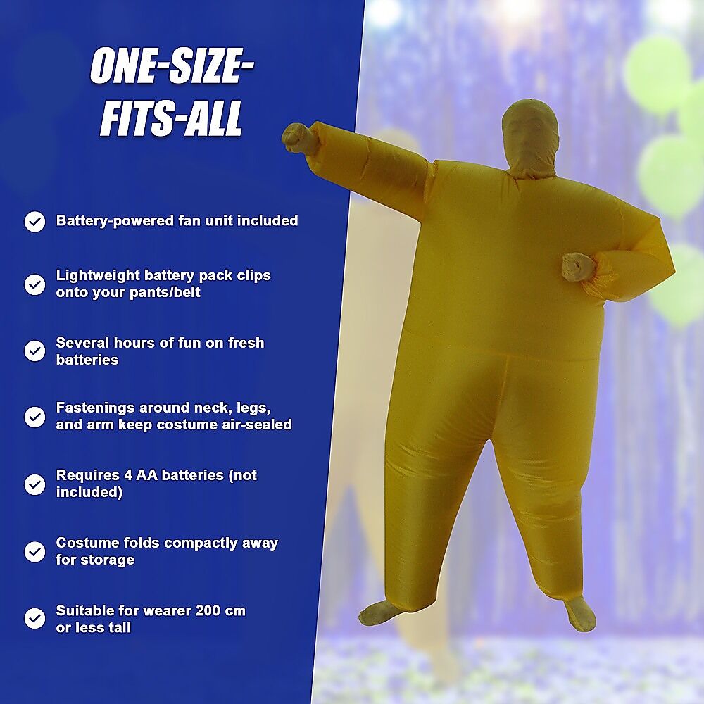 Sunshine Inflatable Costume Fancy Dress Suit Fan Operated Price