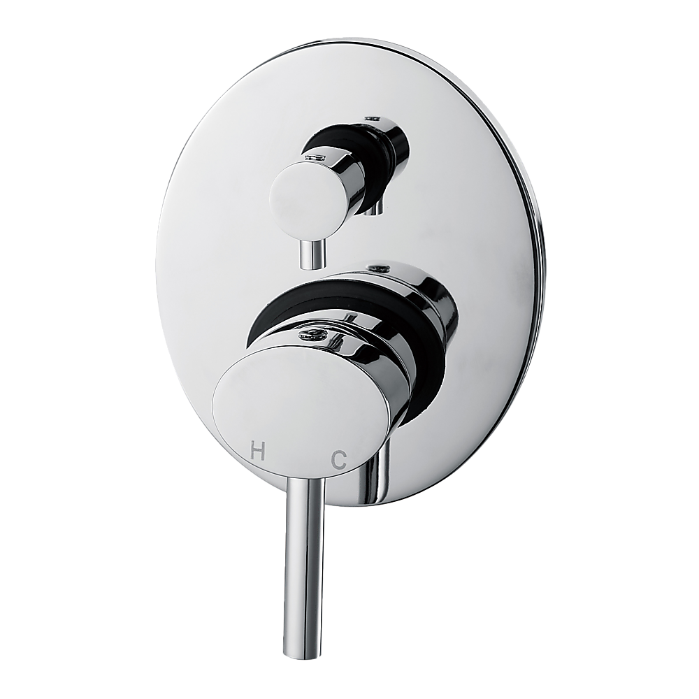 Chrome Bathroom Shower Wall Mixer Diverter w/ WaterMark Price