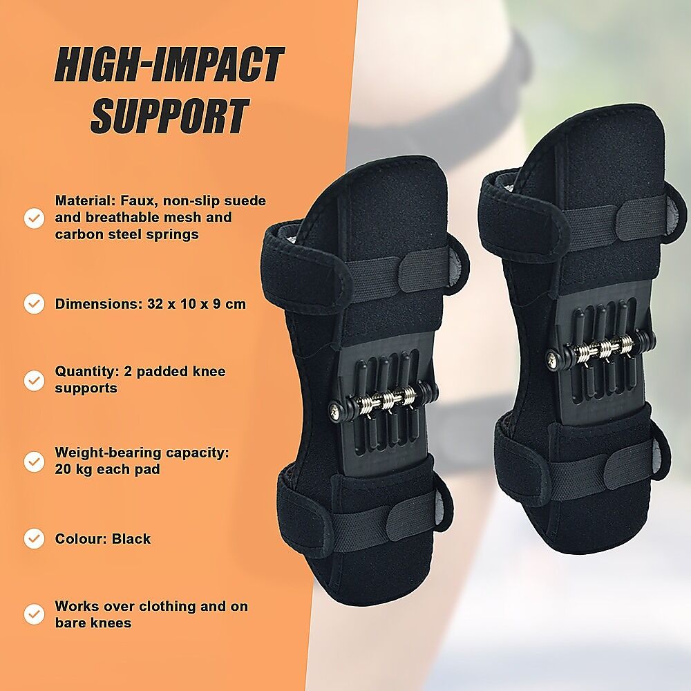 Power Knee Stabiliser Pad Lift Joint Support Powerful Rebound Spring Force Price
