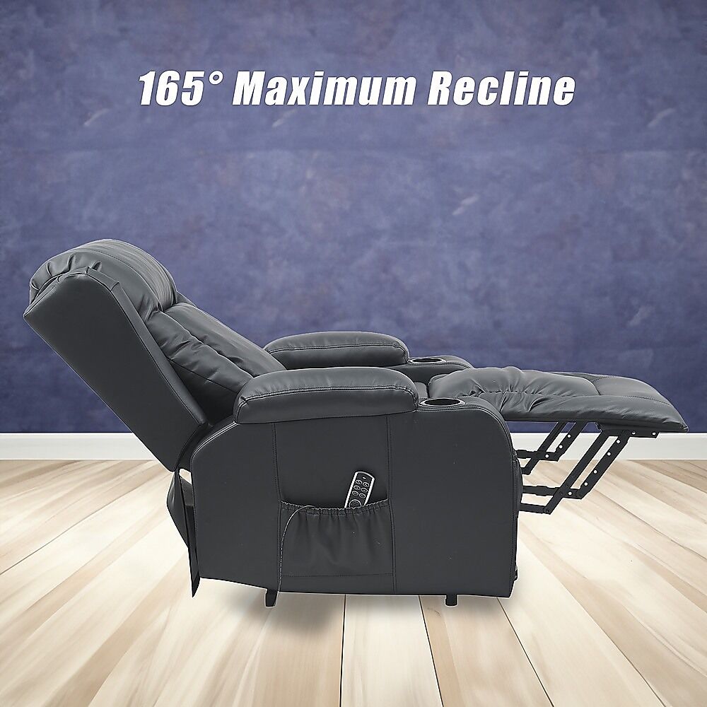 Lift Heated Leather Recliner Electric Massage Chair with USB port Price