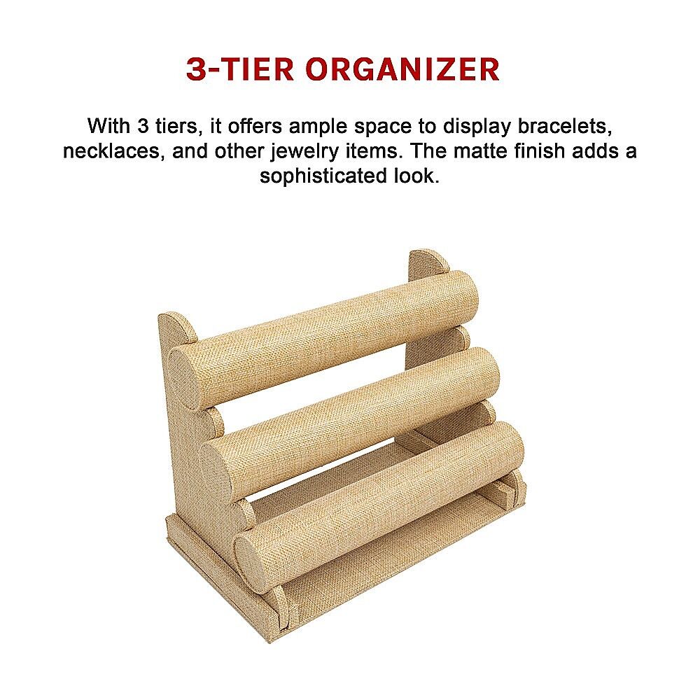 3-Tier Triple Bar Jewellery Display Rack Price