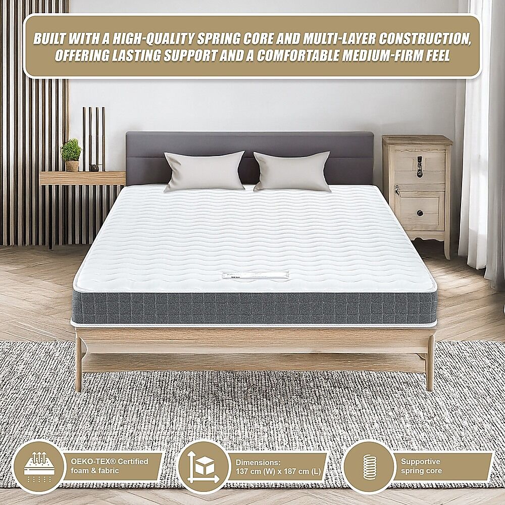 PALERMO Double Memory Foam Mattress - OEKO-TEX & CertiPUR-US Certified Price