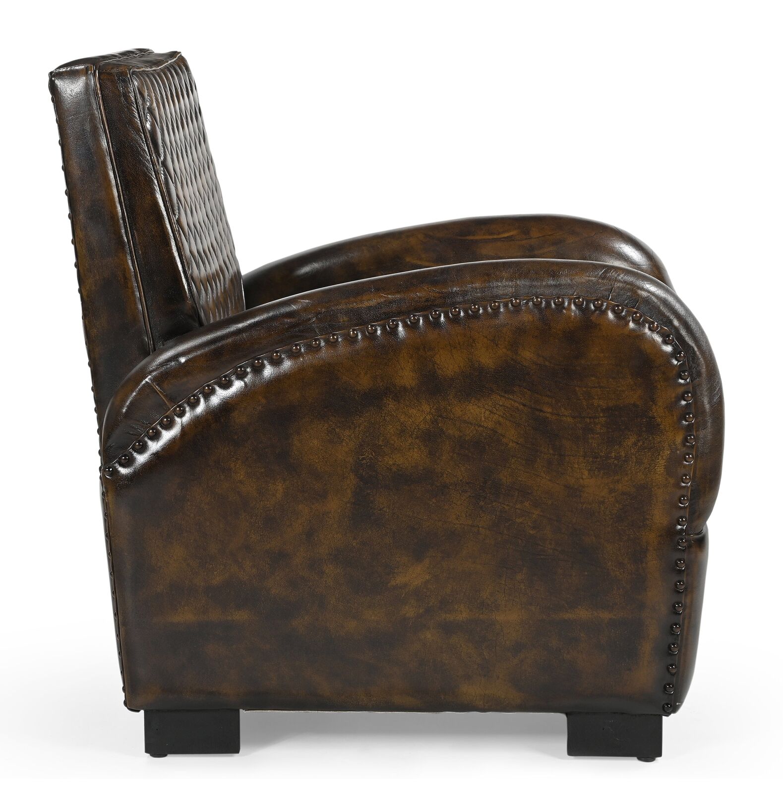 ARMSTRONG HAND MADE LEATHER ARM CHAIR Price