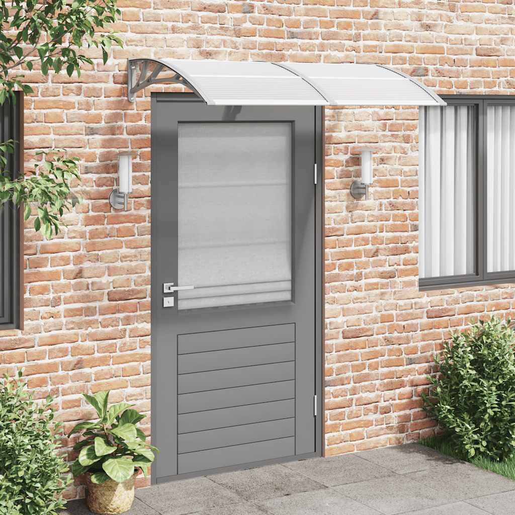 Door Canopy Grey 150x100 cm Polycarbonate Door Canopy Grey 150x100 cm Polycarbonate