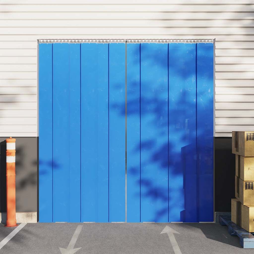 Door Curtain Blue 200 mmx1.6 mm 25 m PVC Door Curtain Blue 200 mmx1.6 mm 25 m PVC
