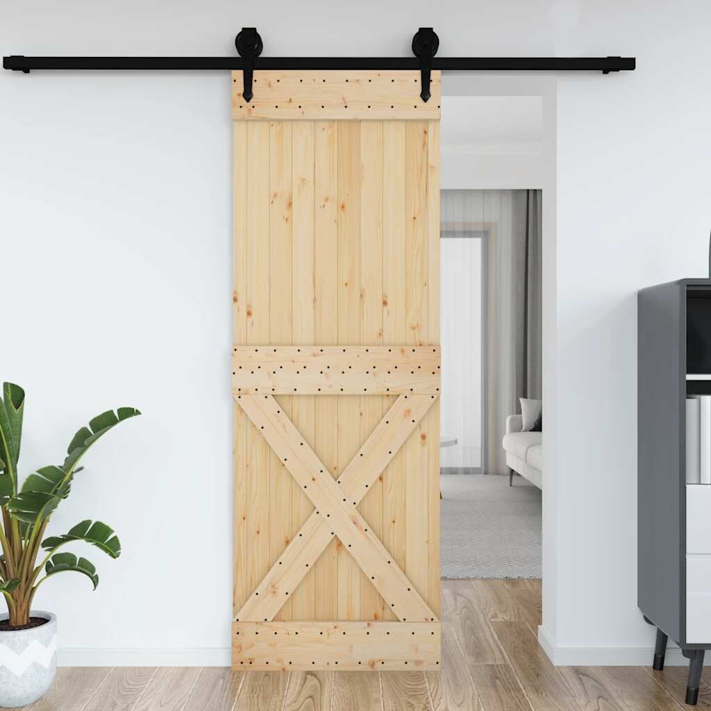 Door NARVIK 80x210 cm Solid Wood Pine Door NARVIK 80x210 cm Solid Wood Pine