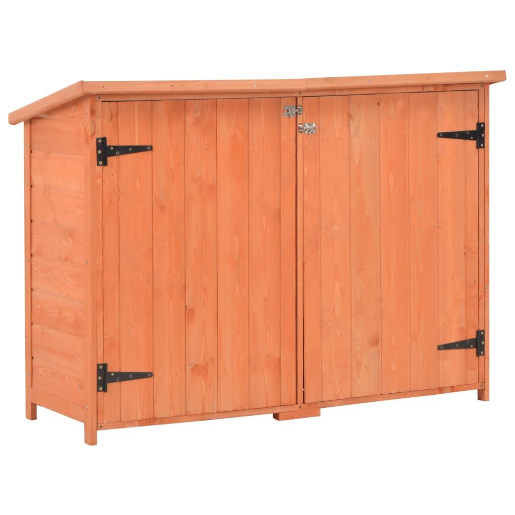Garden Storage Shed 128x42x91 cm Wood Garden Storage Shed 128x42x91 cm Wood