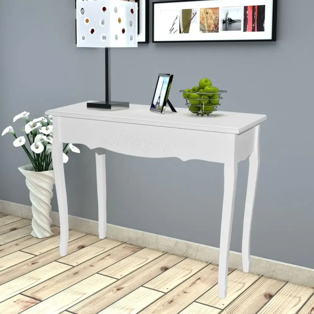 Dressing Console Table White Dressing Console Table White