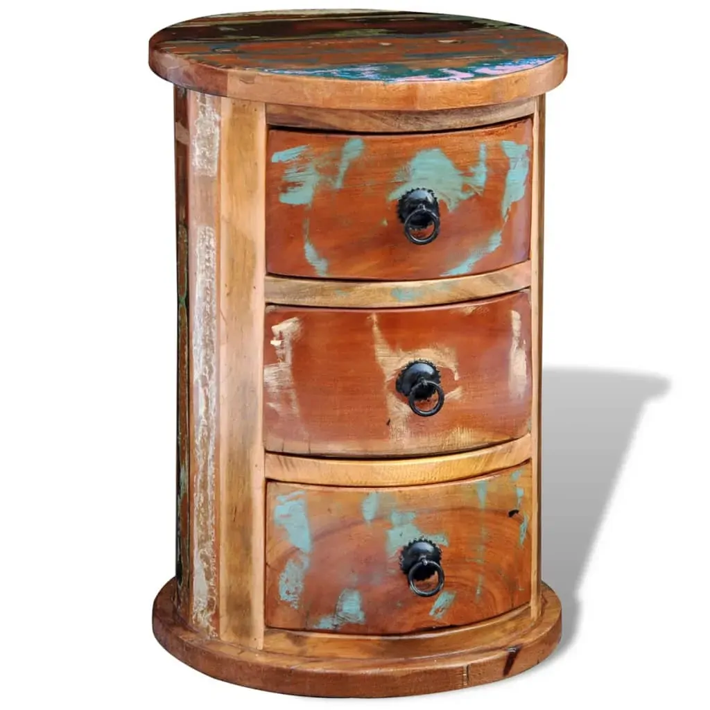 Reclaimed Cabinet with 3 Drawers Solid Wood Reclaimed Cabinet with 3 Drawers Solid Wood