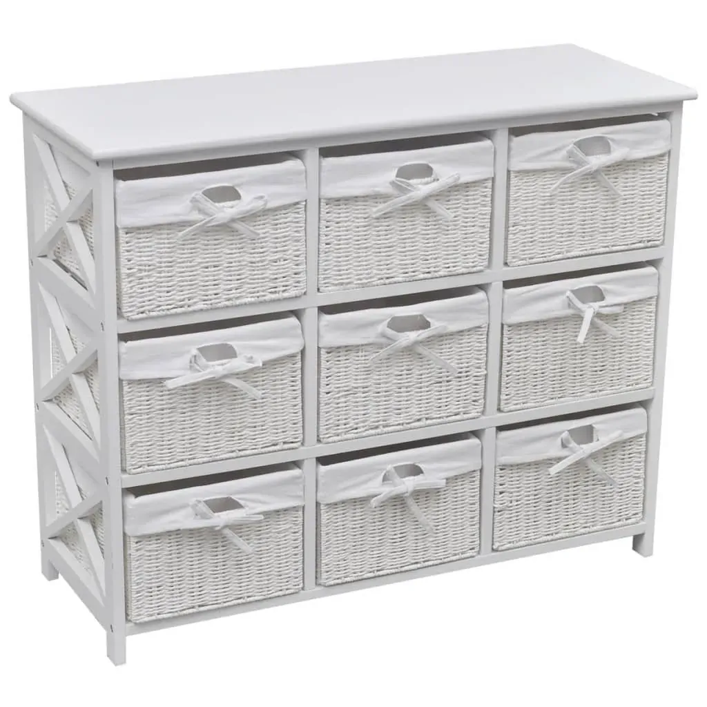 Storage Cabinet Akron White Storage Cabinet Akron White