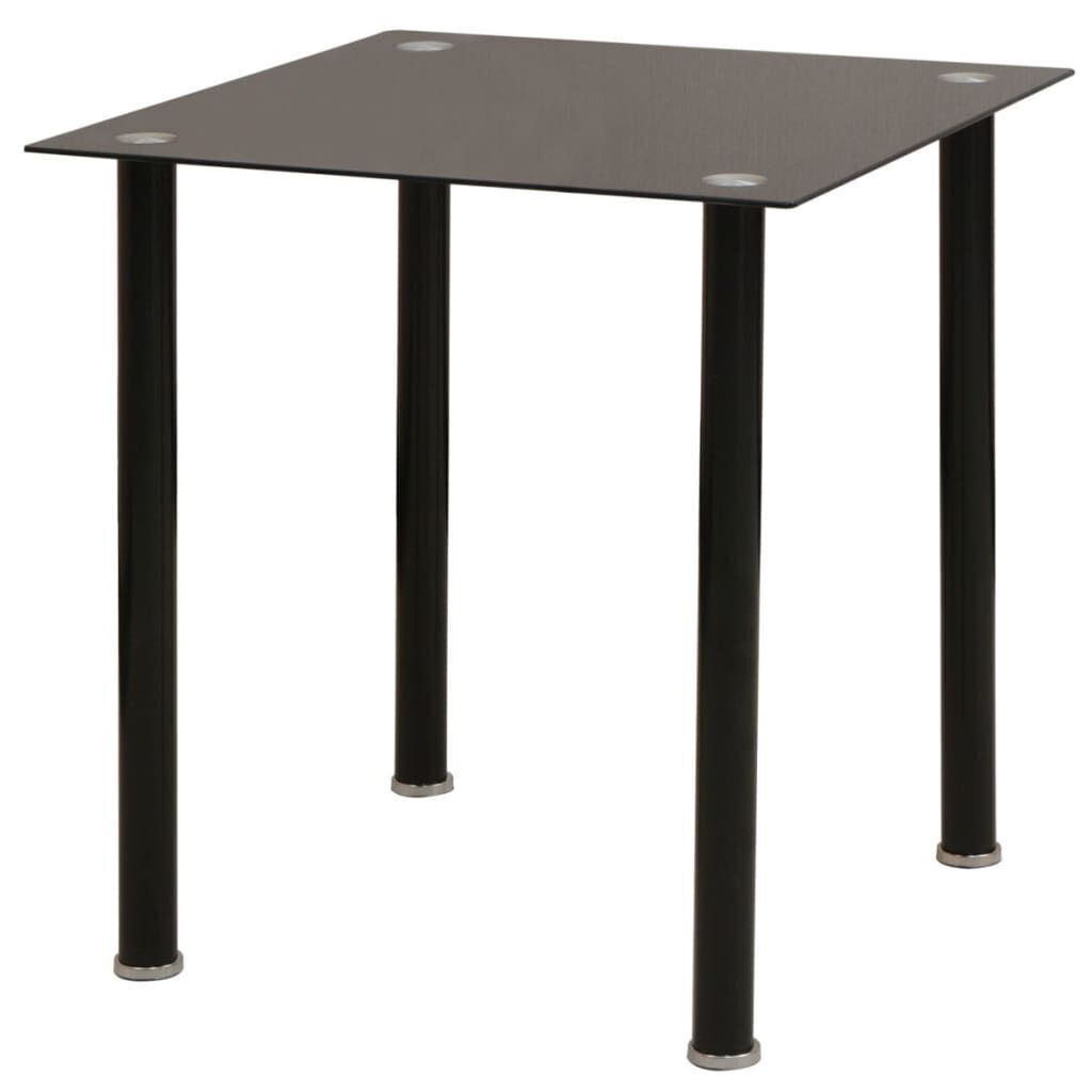 Five Piece Dining Table and Chair Set Black Five Piece Dining Table and Chair Set Black