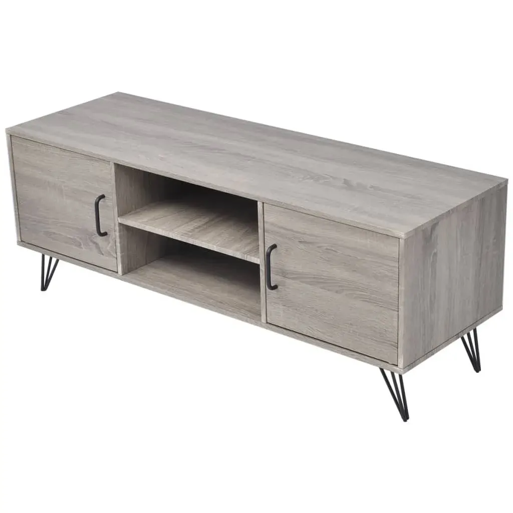 TV Cabinet 120x40x45 cm Grey TV Cabinet 120x40x45 cm Grey