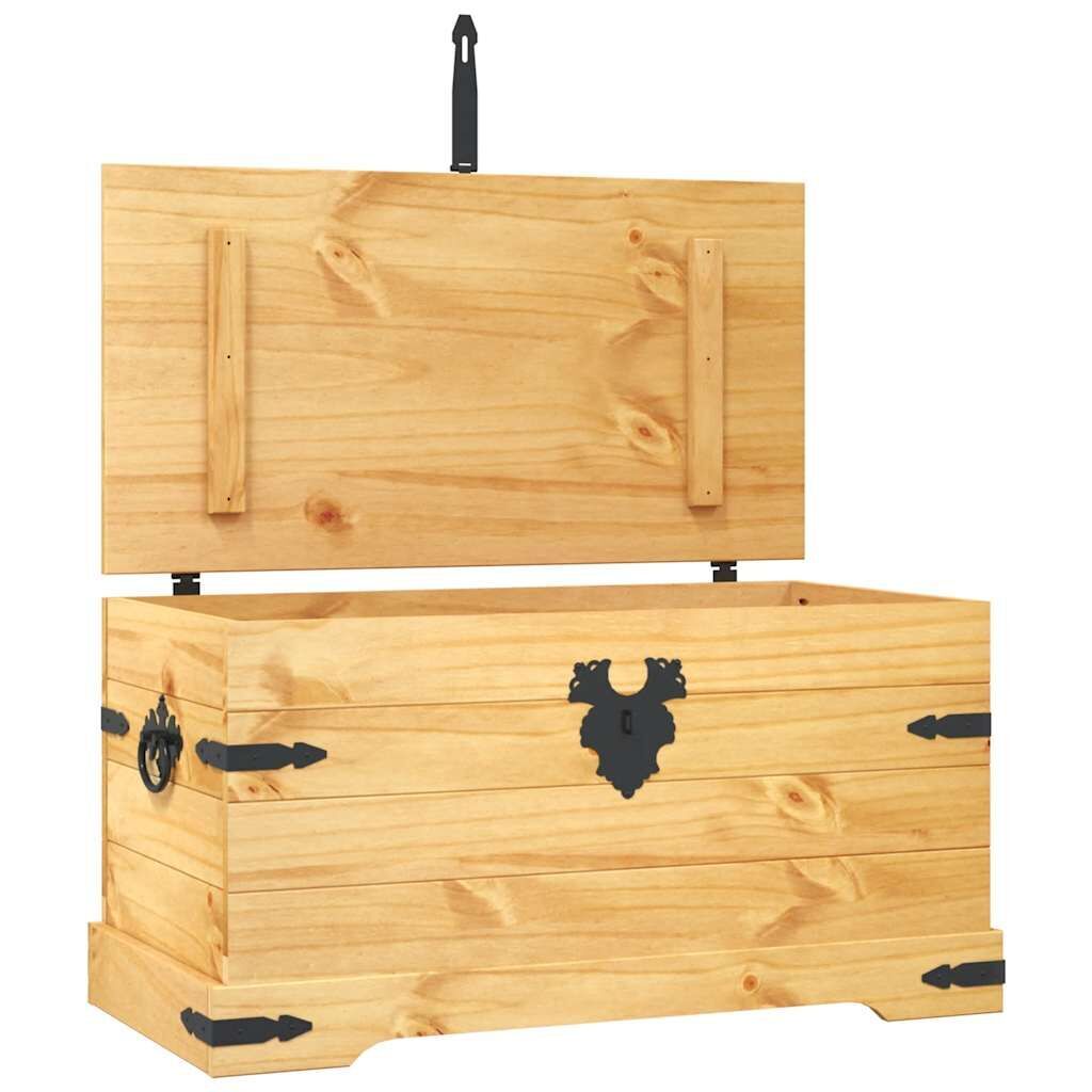 Storage Chest Mexican Pine Corona Range 91x49.5x47 cm Storage Chest Mexican Pine Corona Range 91x49.5x47 cm
