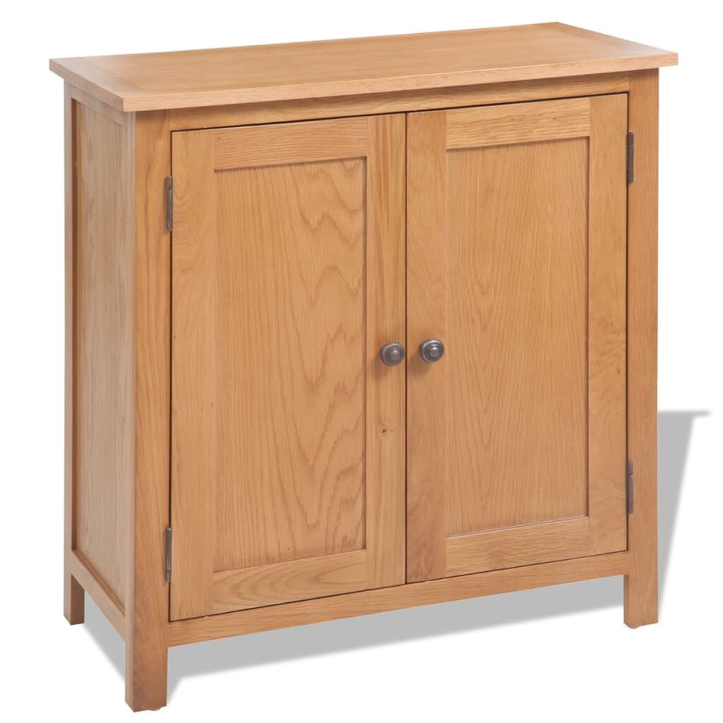 Sideboard 70x35x75 cm Solid Oak Wood Sideboard 70x35x75 cm Solid Oak Wood