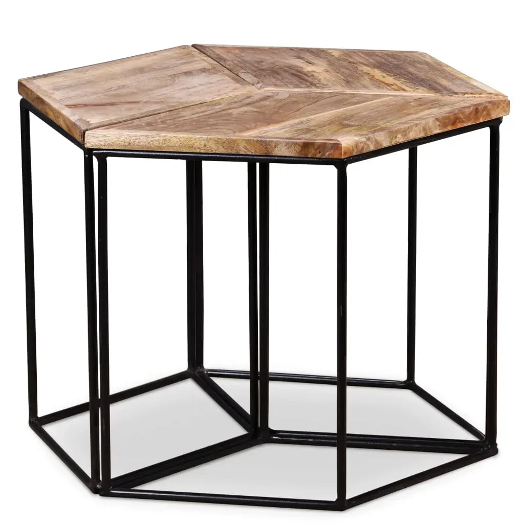 Coffee Table Solid Mango Wood 56x48x40 cm Coffee Table Solid Mango Wood 56x48x40 cm