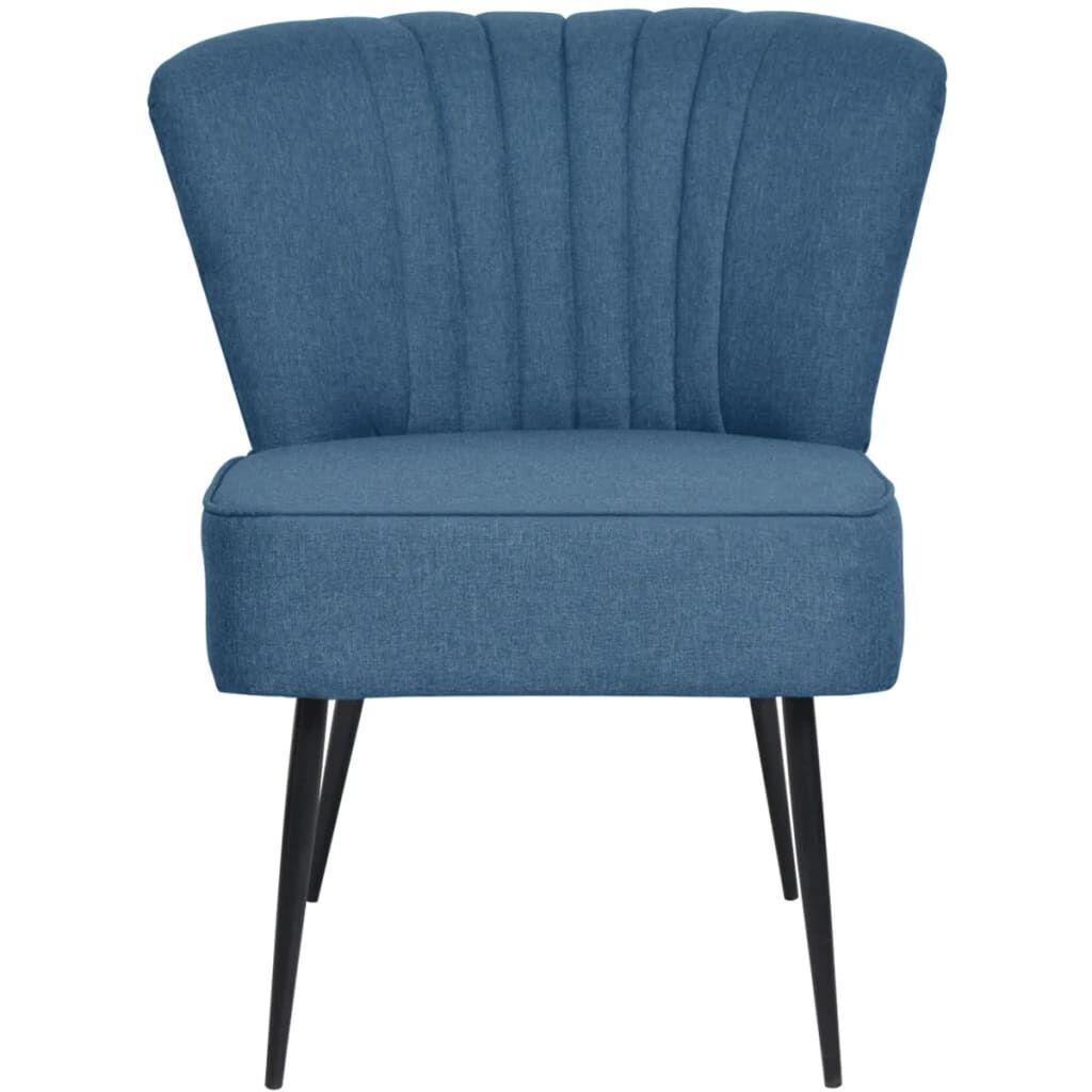 Cocktail Chair Blue Fabric Cocktail Chair Blue Fabric