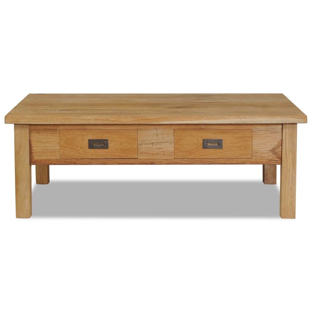 Coffee Table Solid Teak 100x60x35 cm Coffee Table Solid Teak 100x60x35 cm