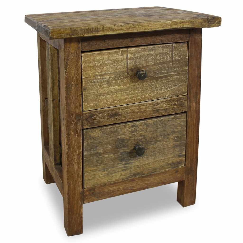 Nightstand Solid Mahogany Wood 40x30x51 cm Nightstand Solid Mahogany Wood 40x30x51 cm