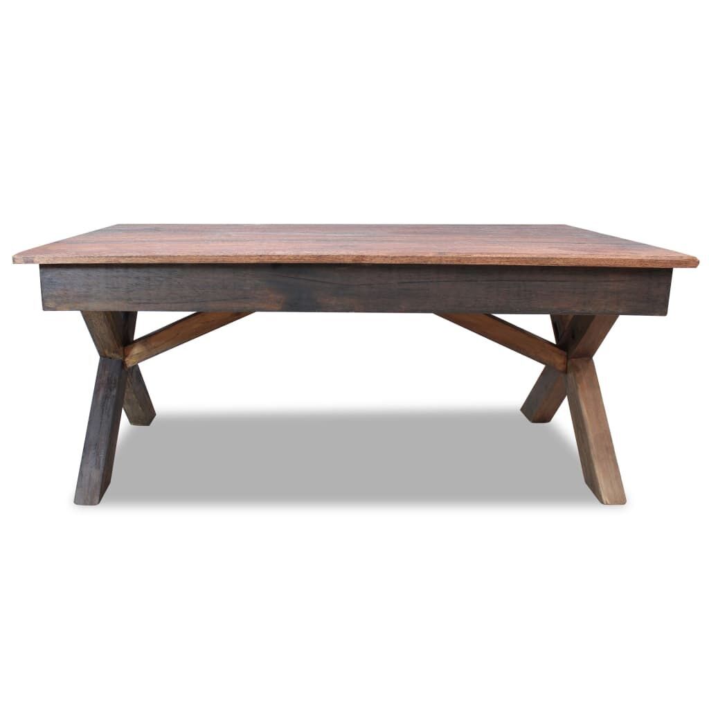 Coffee Table Mixed Recycled Wood 110x60x45 cm Coffee Table Mixed Recycled Wood 110x60x45 cm