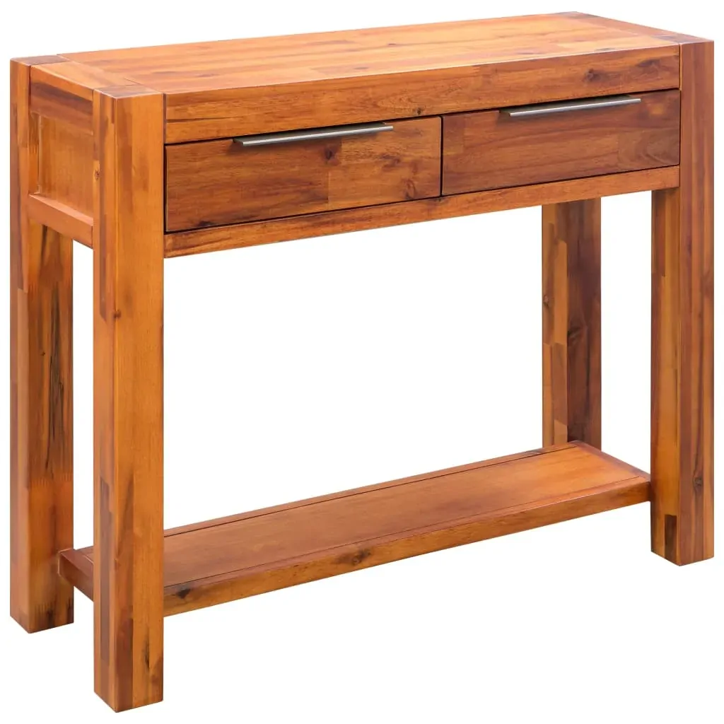 Console Table Solid Acacia Wood 86x30x75 cm Console Table Solid Acacia Wood 86x30x75 cm