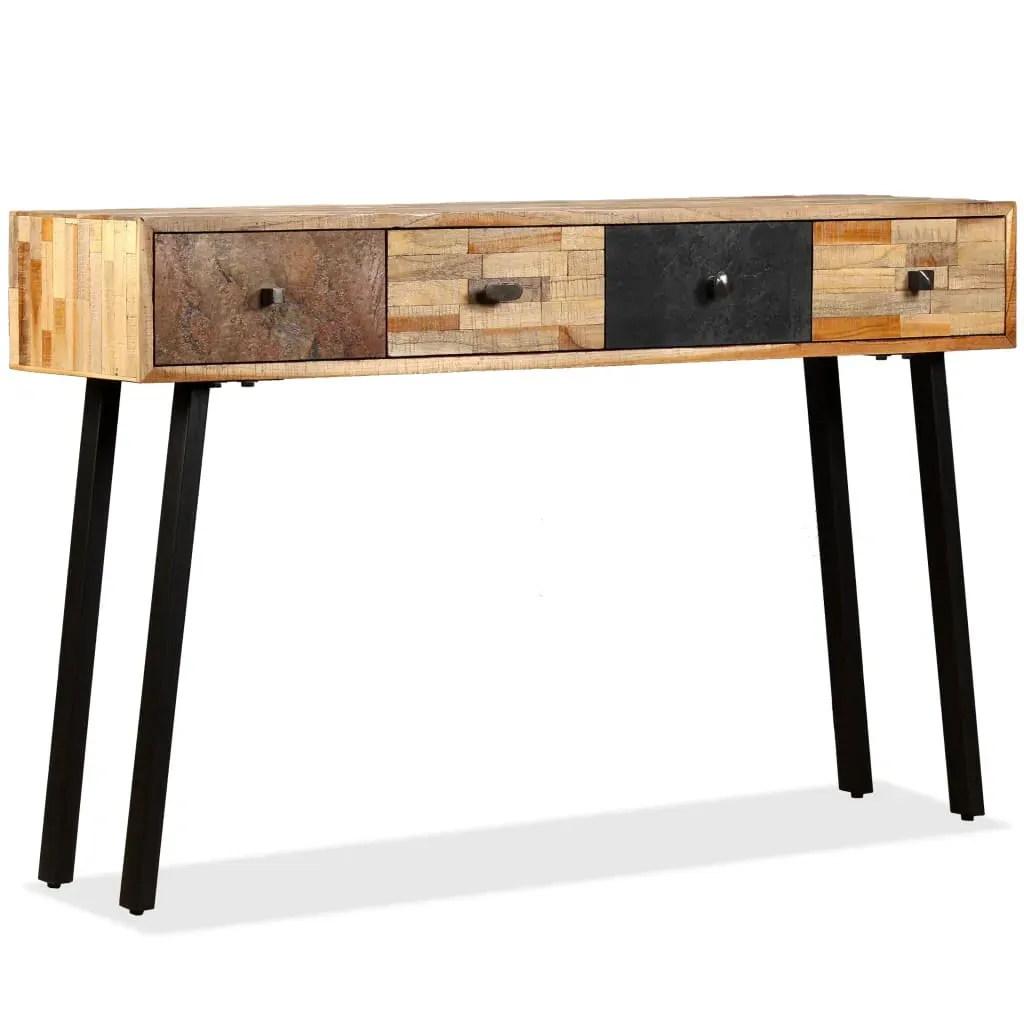 Console Table 120x30x76 cm Solid Reclaimed Teak Console Table 120x30x76 cm Solid Reclaimed Teak