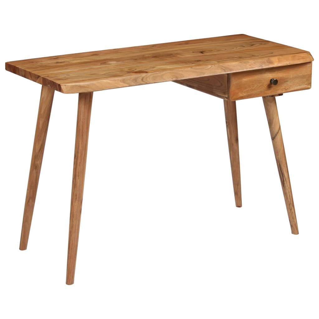 Writing Table Solid Acacia Wood 110x50x76 cm Writing Table Solid Acacia Wood 110x50x76 cm
