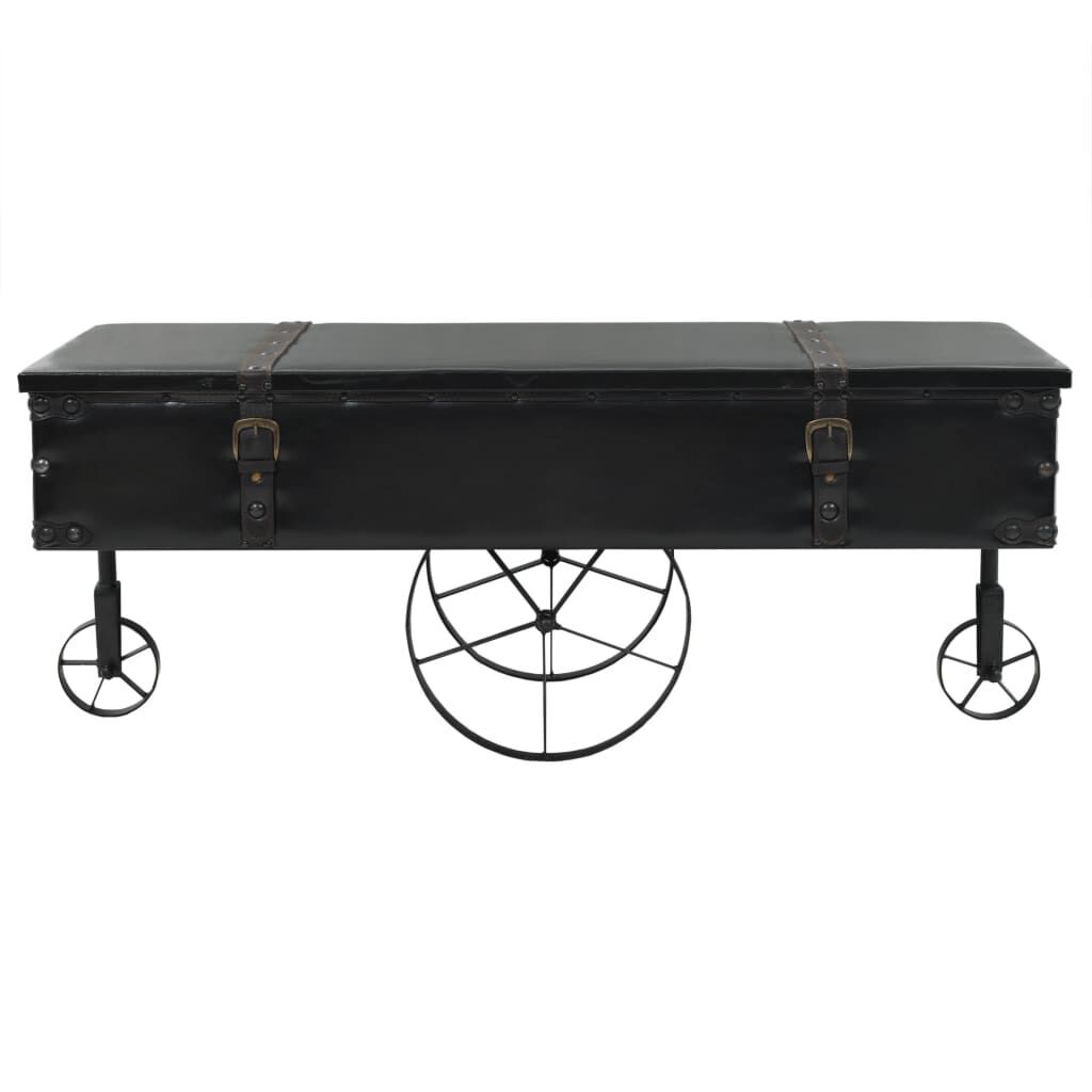 Coffee Table MDF and Fir Wood 110x55x43 cm Coffee Table MDF and Fir Wood 110x55x43 cm