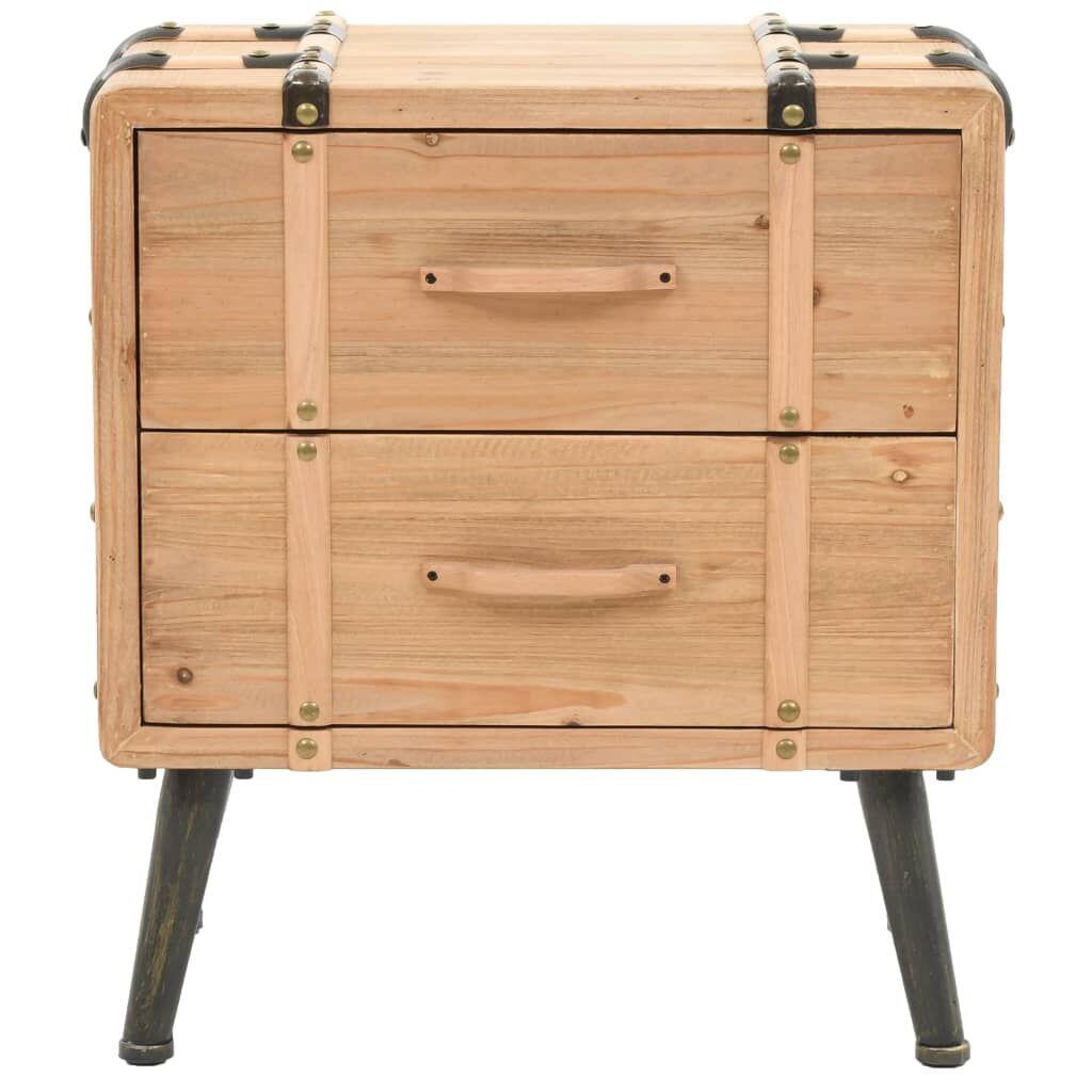 Bedside Cabinet Solid Fir Wood 50x35x57 cm Bedside Cabinet Solid Fir Wood 50x35x57 cm
