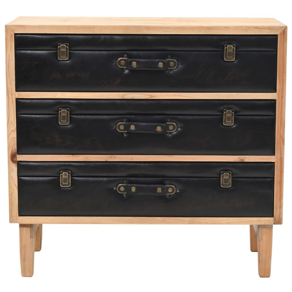 Drawer Cabinet Solid Fir Wood 80x36x75 cm Drawer Cabinet Solid Fir Wood 80x36x75 cm
