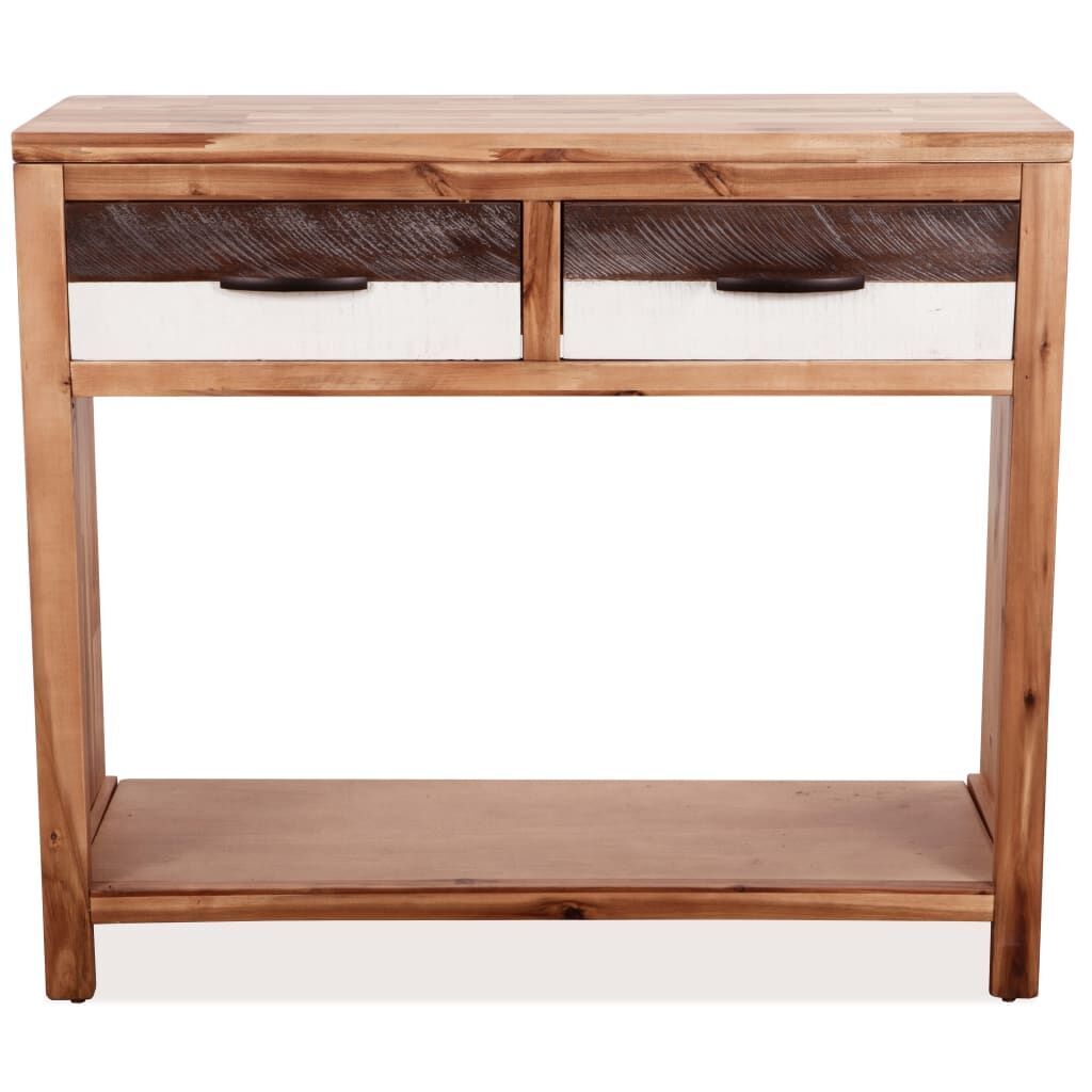 Console Table Solid Acacia Wood 86x30x75 cm Console Table Solid Acacia Wood 86x30x75 cm