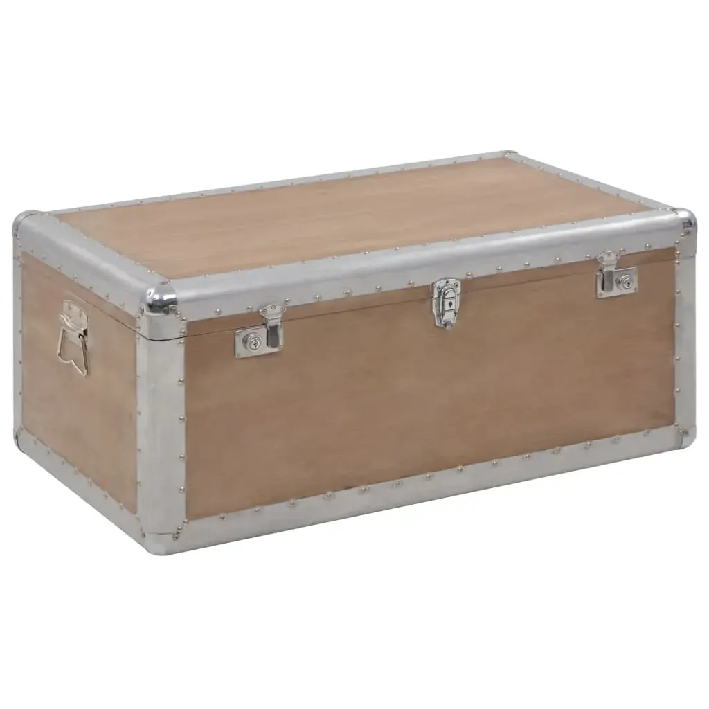 Storage Box Solid Fir Wood 91x52x40 cm Brown Storage Box Solid Fir Wood 91x52x40 cm Brown