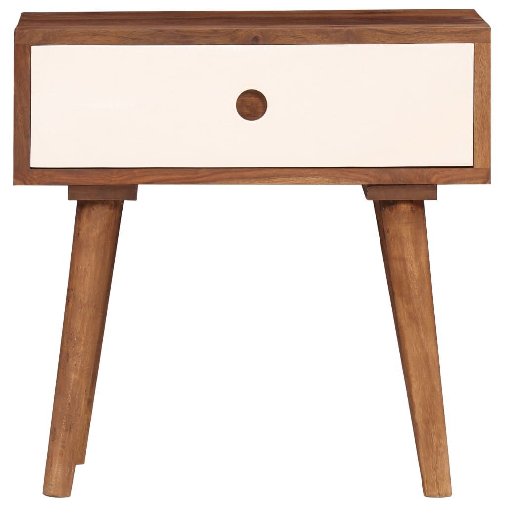 Bedside Table Solid Sheesham Wood 45x30x45 cm Bedside Table Solid Sheesham Wood 45x30x45 cm