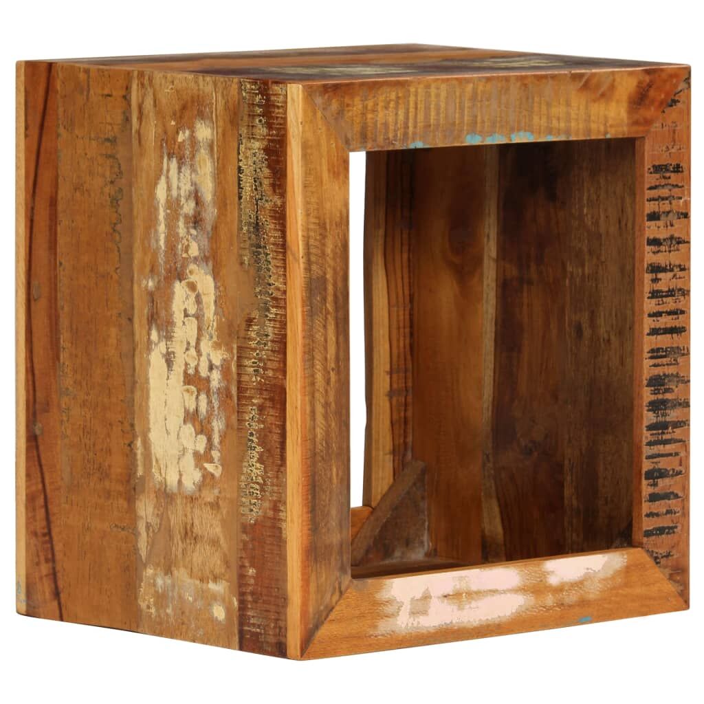Stool 40x30x40 cm Solid Reclaimed Wood Stool 40x30x40 cm Solid Reclaimed Wood