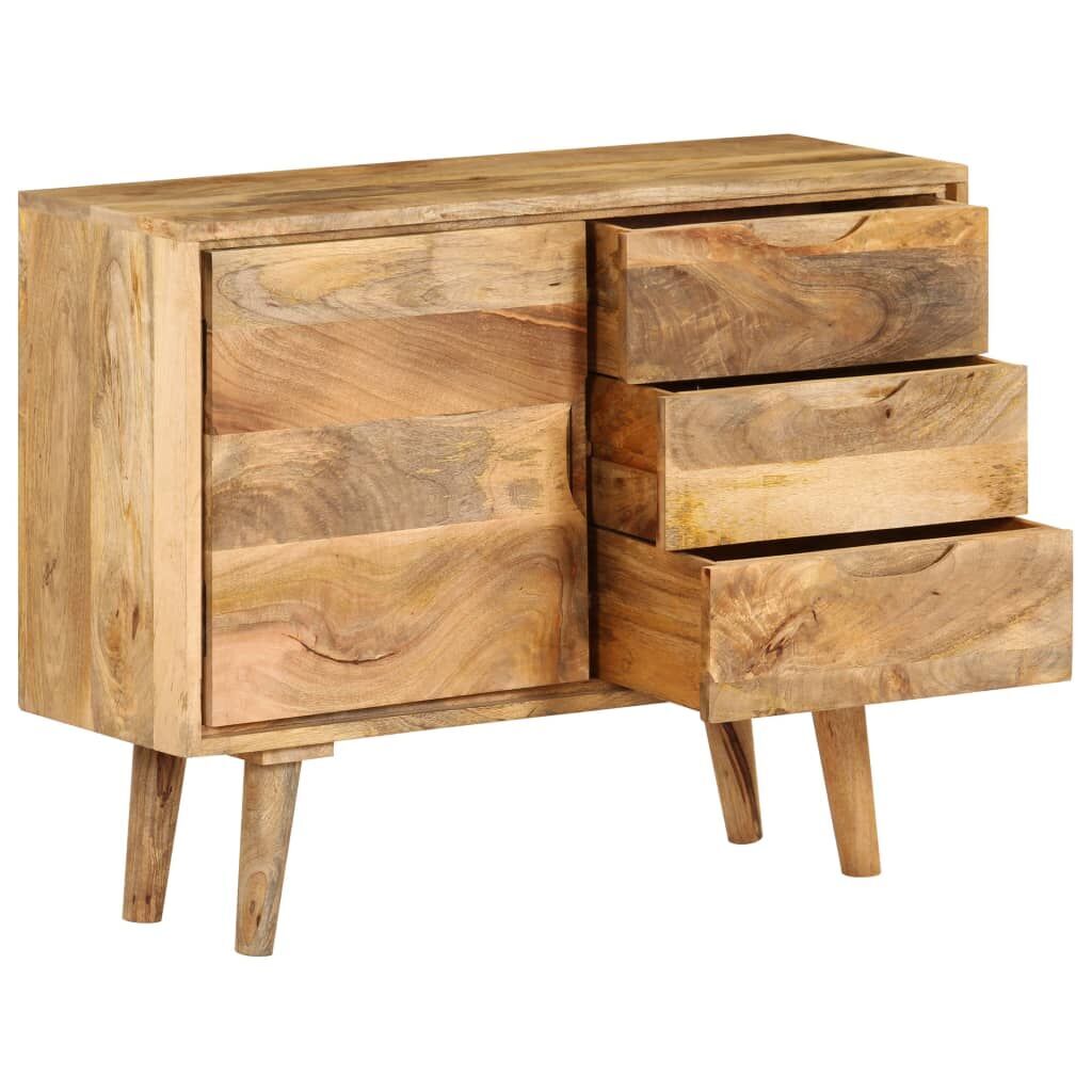 Sideboard Solid Mango Wood 90x30x69 cm Sideboard Solid Mango Wood 90x30x69 cm