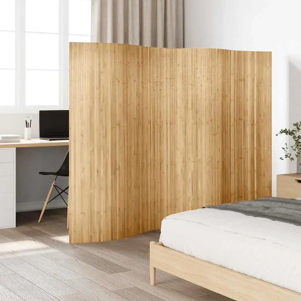 Room Divider Bamboo 250x165 cm Natural Room Divider Bamboo 250x165 cm Natural