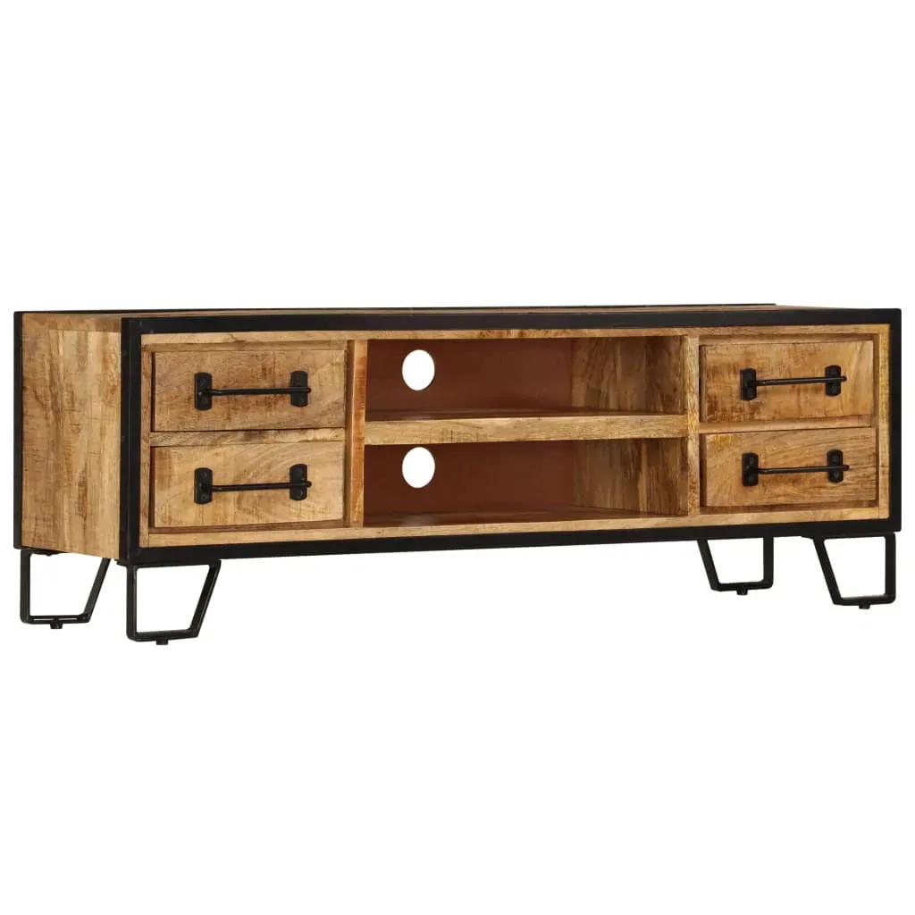 TV Cabinet with Drawers 120x30x40 cm Solid Mango Wood TV Cabinet with Drawers 120x30x40 cm Solid Mango Wood