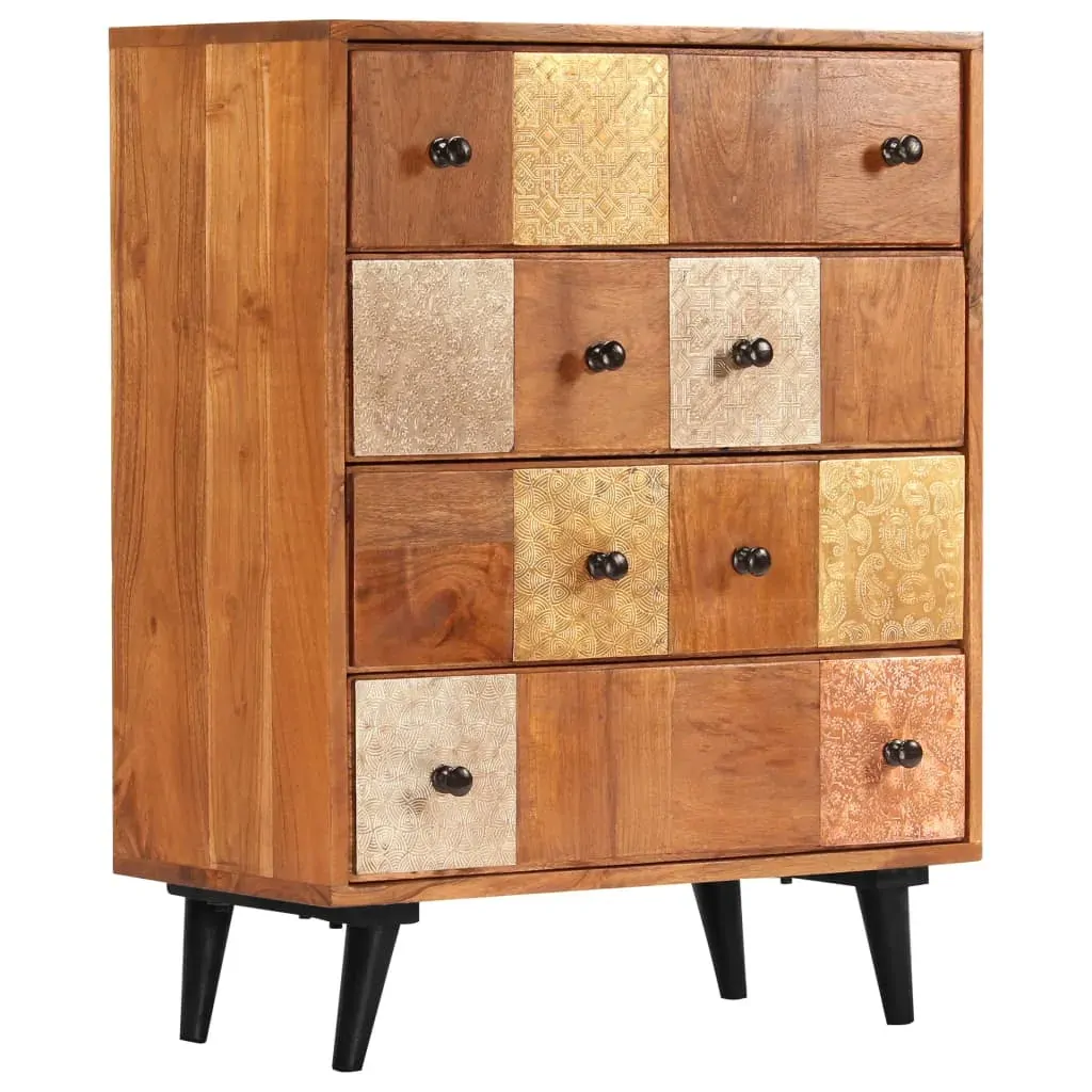 Chest of Drawers 60x30x75 cm Solid Acacia Wood Chest of Drawers 60x30x75 cm Solid Acacia Wood