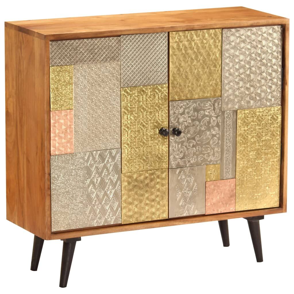 Sideboard 80x30x75 cm Solid Acacia Wood Sideboard 80x30x75 cm Solid Acacia Wood