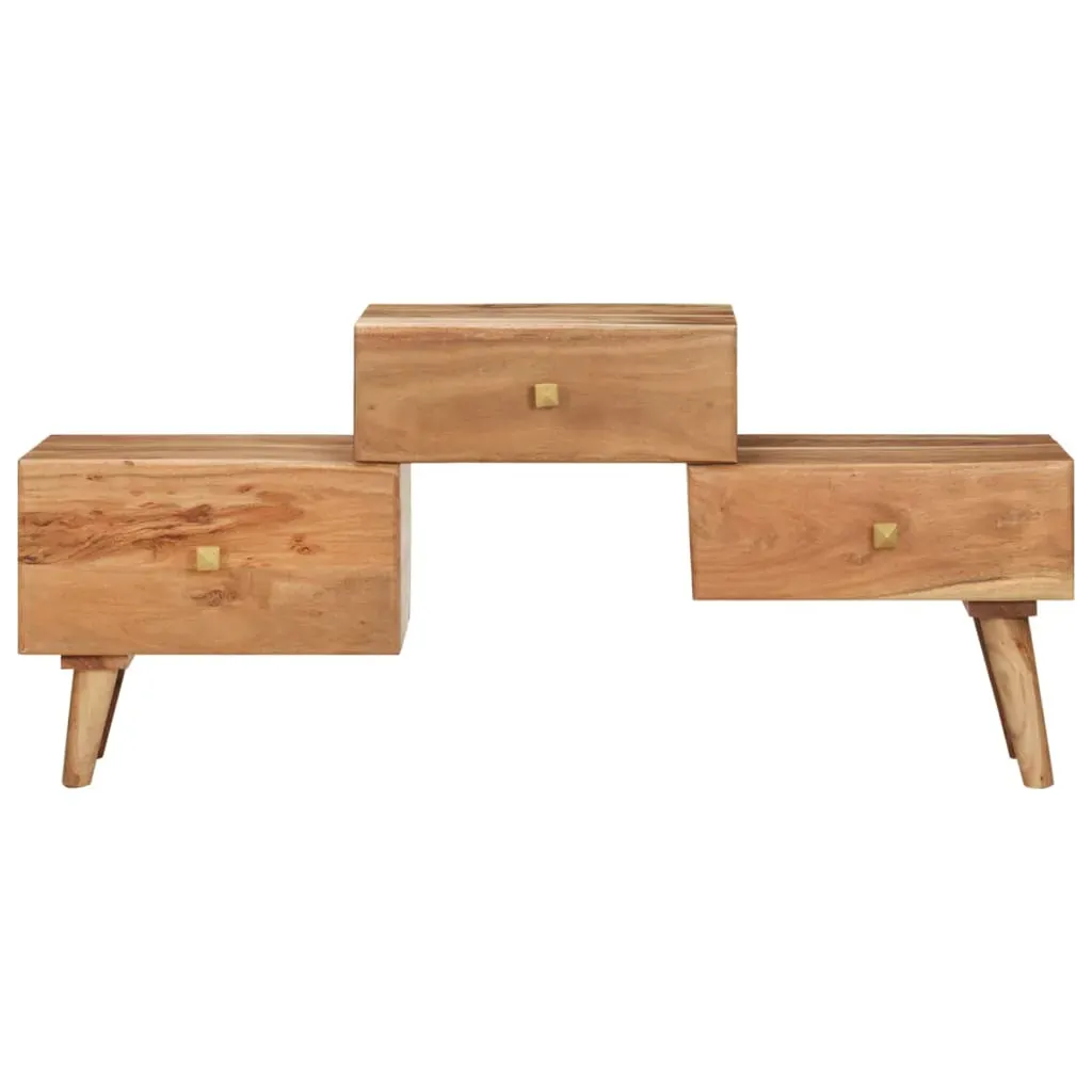 TV Cabinet 108x30x49 cm Solid Acacia Wood TV Cabinet 108x30x49 cm Solid Acacia Wood