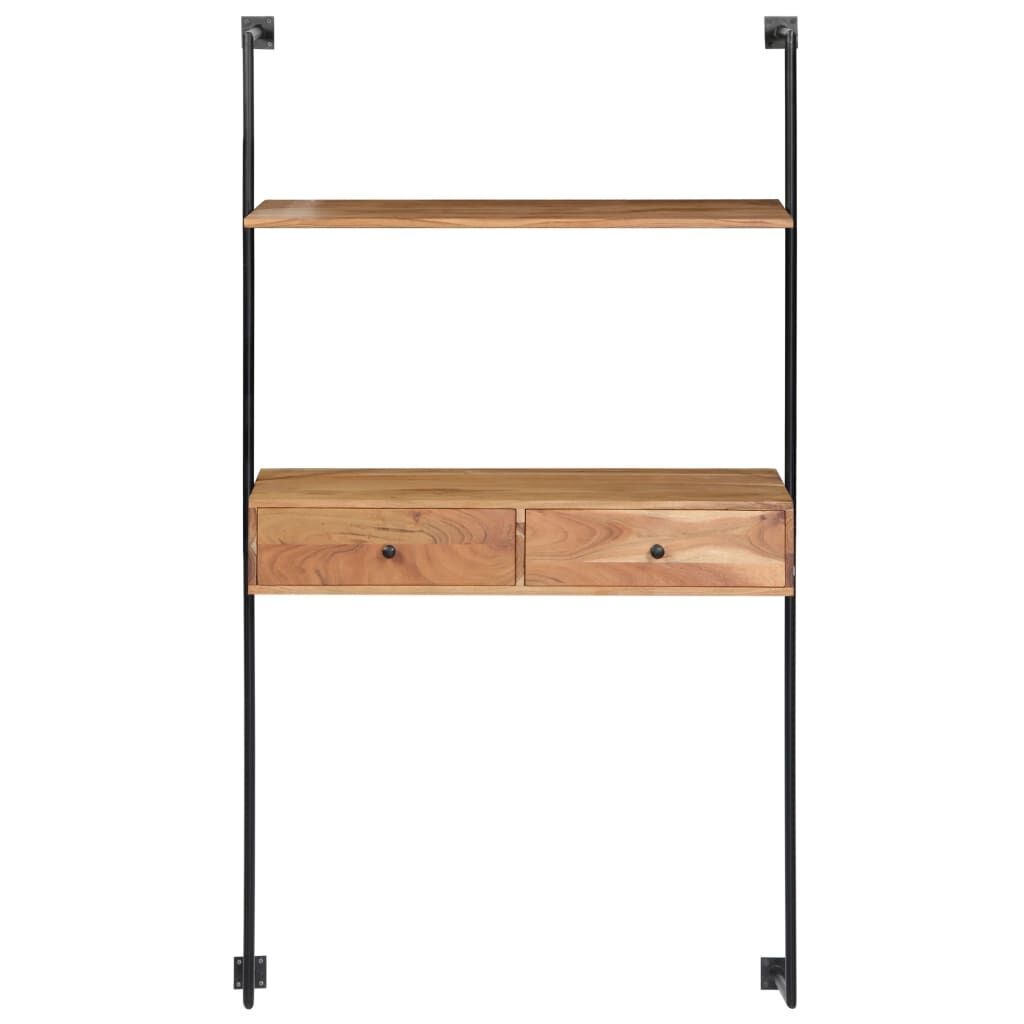 Wall Desk 90x40x170 cm Solid Acacia Wood Wall Desk 90x40x170 cm Solid Acacia Wood