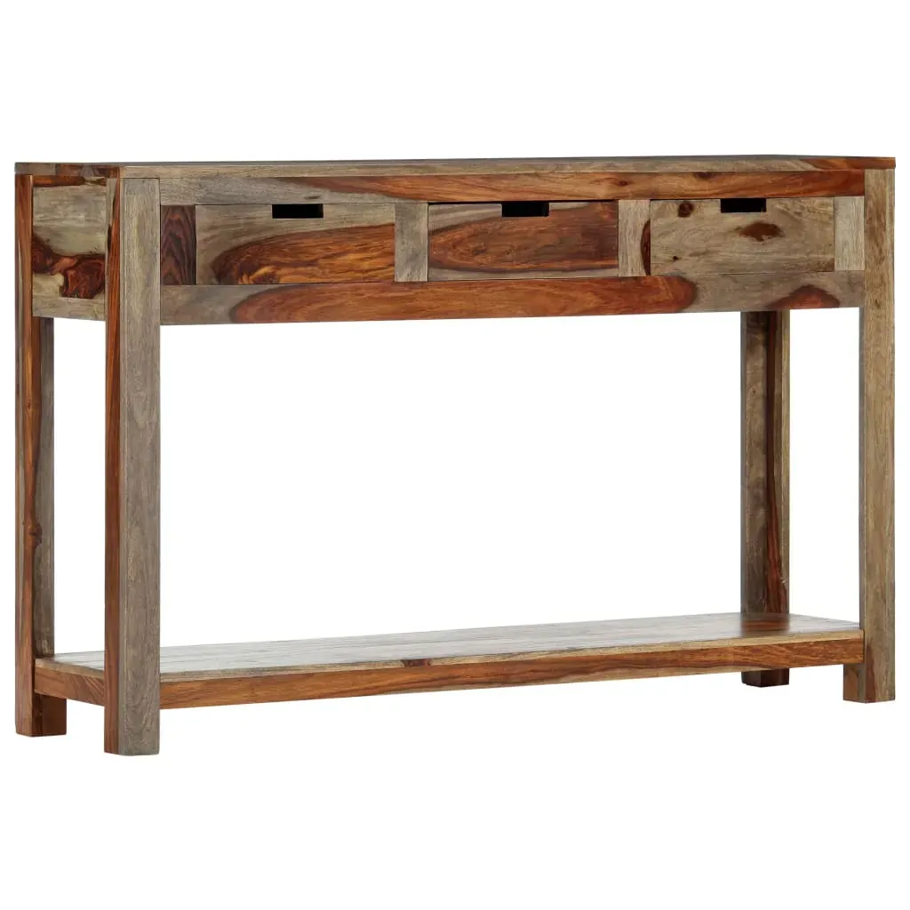 Console Table with 3 Drawers 120x30x75 cm Solid Acacia Wood Console Table with 3 Drawers 120x30x75 cm Solid Acacia Wood