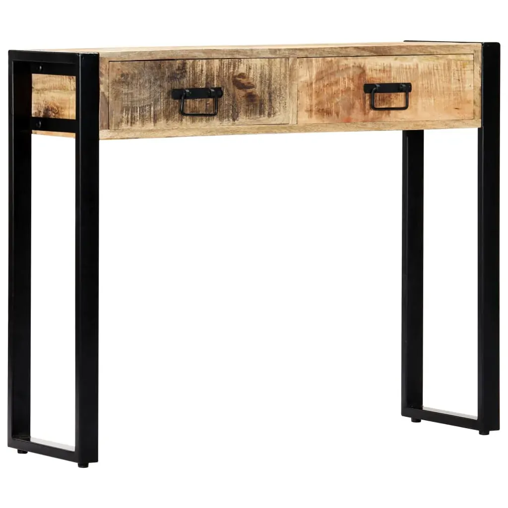 Console Table 90x30x75 cm Solid Mango Wood Console Table 90x30x75 cm Solid Mango Wood