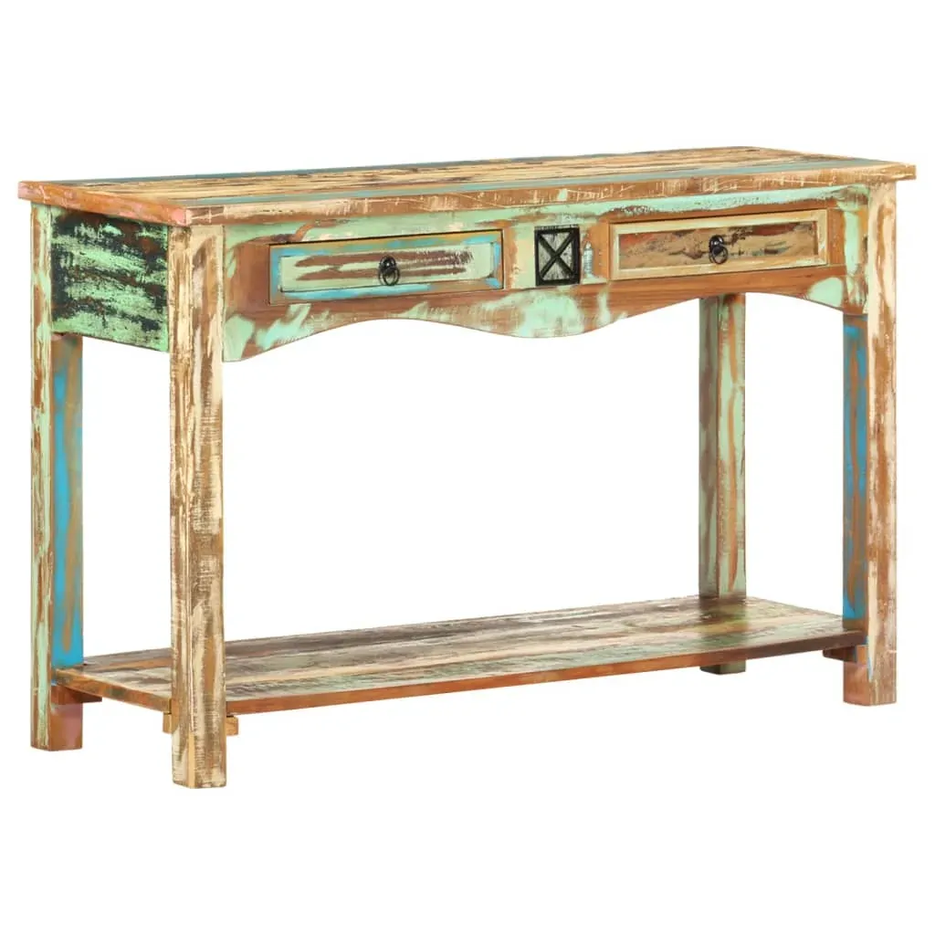 Console Table 120x40x75 cm Solid Reclaimed Wood Console Table 120x40x75 cm Solid Reclaimed Wood