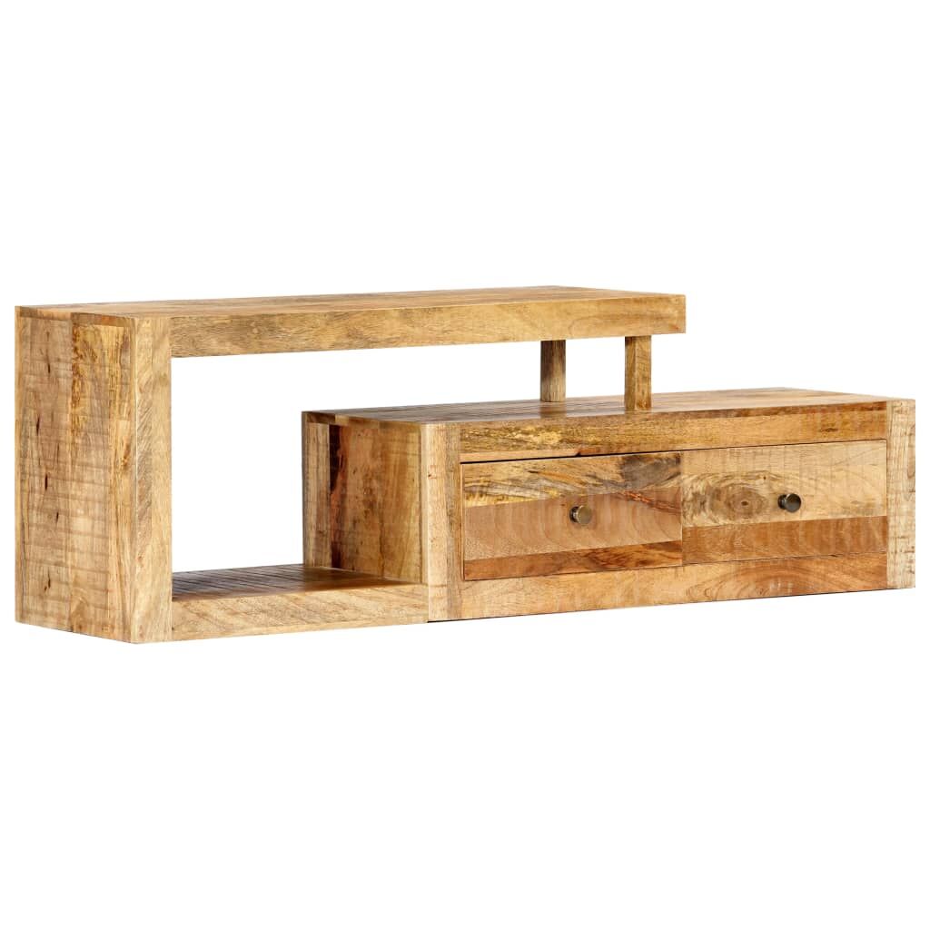 TV Cabinet 120x30x40 cm Solid Mango Wood TV Cabinet 120x30x40 cm Solid Mango Wood